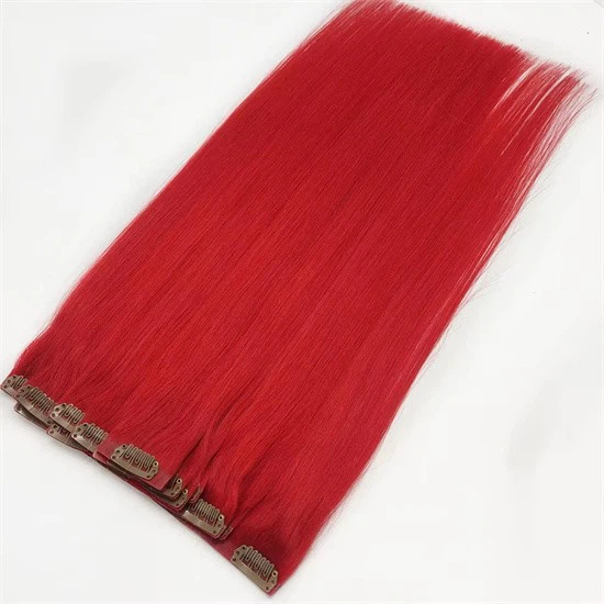 PU Clip In Hair Extensions